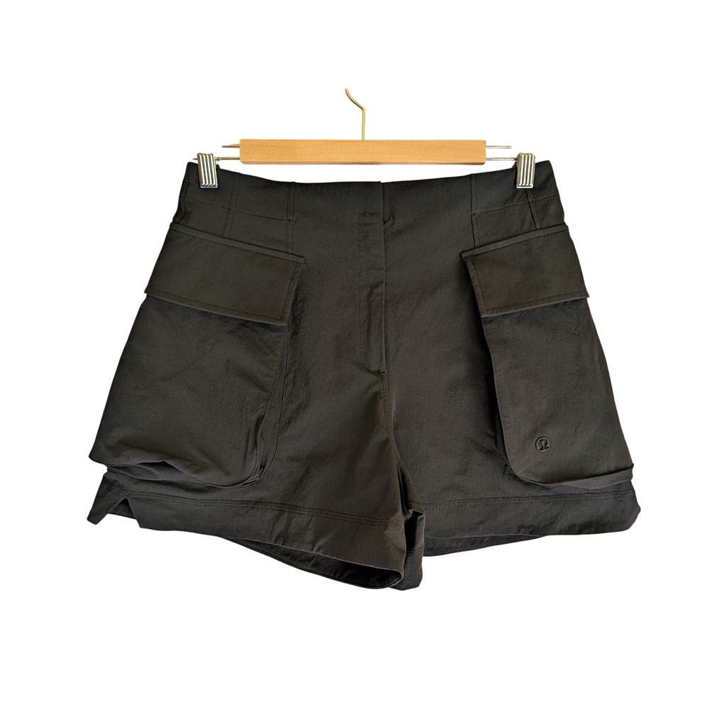 Lululemon Cargo Shorts Women 6 Gorpcore Short Relaxed Fit Super High Rise Sporty